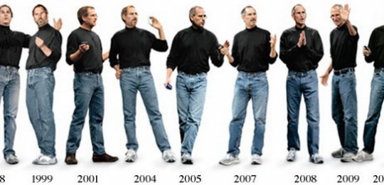 ستيف جوبز مع تغير الوقت